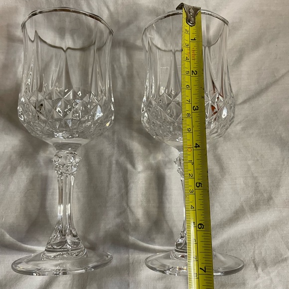 Cristal d’Arques-Durand LONGCHAMP Gold Stemware (Set of 2) - Picture 3 of 9